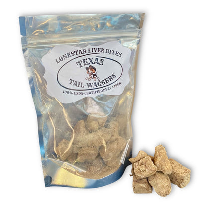 Lonestar Liver Bites (RAW) - 2 oz. Bag